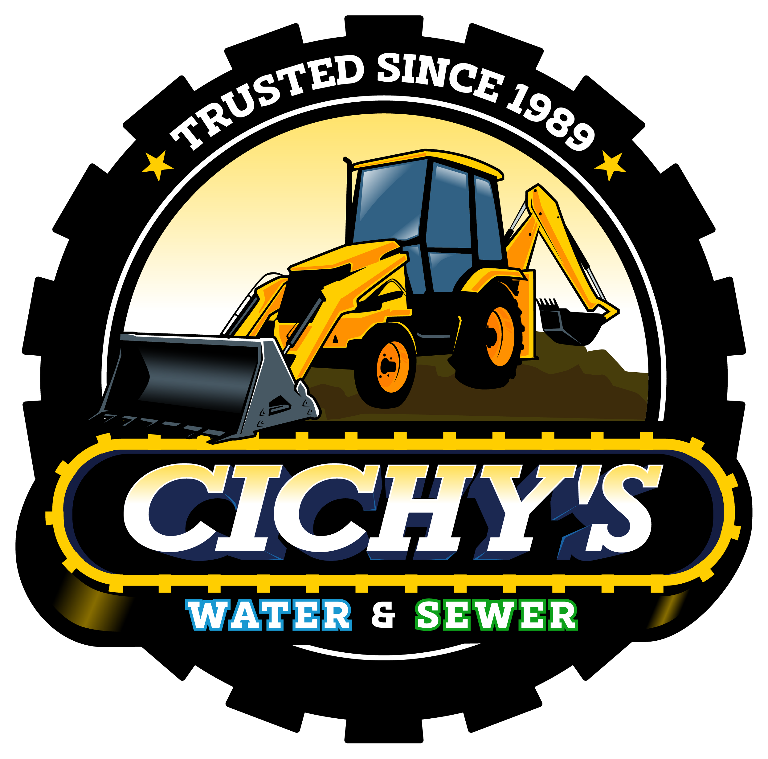 Cichy’s Water & Sewer logo – sewer and water line specialists in Minneapolis MN